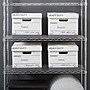 Staples Heavy Duty File Box, Lift Off Lid, Letter/Legal, White (50142)~#|#~s1219603_sc7