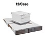 Staples Heavy Duty File Box, Lift Off Lid, Letter/Legal, White/Gray, 12/Carton (TR59219)~#|#~s1219612_sc7