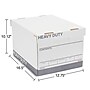 Staples Heavy Duty File Box, Lift Off Lid, Letter/Legal, White (50142)~#|#~s1219628_sc7