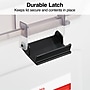 Staples File Box File Portable Tote, Letter Size, Clear (140165/111112)~#|#~s1219638_sc7