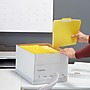 Staples Medium Duty File Box, Lift Off Lid, Letter/Legal, White (50141)~#|#~s1219646_sc7