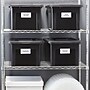 Staples File Box Plastic File Box Snap, Letter/Legal Size, Black (140169/140140)~#|#~s1219671_sc7