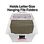 Staples Portable File Tote, Letter Size, Clear, 4/Carton (TR58298CT)~#|#~s1219703_sc7