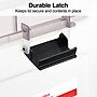 Staples Portable File Tote, Letter Size, Clear, 4/Carton (TR58298CT)~#|#~s1219707_sc7