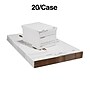 Staples Corrugated File Box Lift Off Lid, Letter/Legal Size, White/Black, 20/Pack (3325010/3325007)~#|#~s1219708_sc7