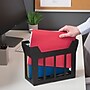 Staples® File Caddy with File Folders, Open Lid, Letter, Black (10613)~#|#~s1219727_sc7