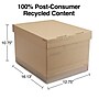 Staples Medium Duty File Box, Lift Off Lid, Letter/Legal, Brown/Gray, 12/Carton (TR59213)~#|#~s1219728_sc7