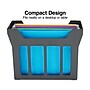 Staples® File Caddy with File Folders, Open Lid, Letter, Black (10613)~#|#~s1219736_sc7
