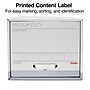 Staples Medium Duty File Drawers, Letter, White/Gray, 6/Carton (TR59225)~#|#~s1219782_sc7