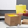 Staples Medium Duty File Box, Lift Off Lid, Letter/Legal, Brown/Gray, 12/Carton (TR59213)~#|#~s1219785_sc7