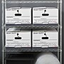 Staples Heavy Duty File Box, String and Button Lid, Legal, White/Gray, 4/Pack (TR59224)~#|#~s1219797_sc7