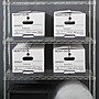 Staples Heavy Duty File Box, String and Button Lid, Letter, White/Gray, 4/Pack (TR59222)~#|#~s1219809_sc7