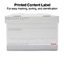 Staples Medium Duty File Box, Lift Off Lid, Legal, White/Gray, 12/Carton (TR59217)~#|#~s1219823_sc7