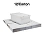 Staples Medium Duty File Box, Lift Off Lid, Legal, White/Gray, 12/Carton (TR59217)~#|#~s1219826_sc7