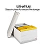 Staples Medium Duty File Box, Lift Off Lid, Legal, White/Gray, 4/Carton (TR59216)~#|#~s1219828_sc7