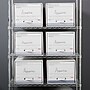 Staples Medium Duty File Drawers, Letter, White/Gray, 6/Carton (TR59225)~#|#~s1219832_sc7