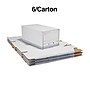 Staples Medium Duty File Drawers, Letter, White/Gray, 6/Carton (TR59225)~#|#~s1219833_sc7