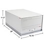 Staples Medium Duty File Drawers, Legal, White/Gray, 6/Carton (TR59226)~#|#~s1219834_sc7