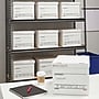 Staples 65% Recycled Corrugated File Box Lift Off Lid, Letter/Legal Size, White/Black, 10/Pack (23325011)~#|#~s1219844_sc7