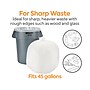 Coastwide Professional™ 40-45 Gallon Trash Bag, 40" x 46", Low Density, 2 mil, Clear, 100 Bags/Box (CW57394)~#|#~s1219857_sc7