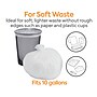 Coastwide Professional™ 7-10 Gallon Trash Bag, 24" x 24", High Density, 8 mic, Natural, 1000 Bags/Box (CW25412)~#|#~s1219872_sc7
