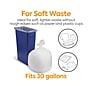 Coastwide Professional™ 30 Gallon Trash Bag, 30" x 37", High Density, 8 mic, Natural, 500 Bags/Box (CW57407)~#|#~s1219887_sc7