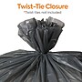 Coastwide Professional™ 50-56 Gallon Trash Bag, 43" x 47", Low Density, 0.95 mil, Gray, 100 Bags/Box (CW50715)~#|#~s1219891_sc7