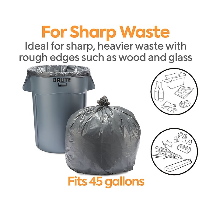 Coastwide Professional 40-45 Gallon Trash Bag, 40