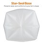 Coastwide Professional™ AccuFit 55 Gallon Trash Bag, 40" x 53", Low Density, 1.3 mil, Clear, 100 Bags/Box (CW25527)~#|#~s1219955_sc7