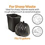 Coastwide Professional™ 7-10 Gallon Trash Bag, 24" x 23", Low Density, 0.35 mil, Black, 500 Bags/Box (CW21759)~#|#~s1219979_sc7