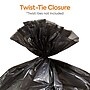 Coastwide Professional™ 7-10 Gallon Trash Bag, 24" x 23", Low Density, 0.35 mil, Black, 500 Bags/Box (CW21759)~#|#~s1219980_sc7