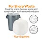 Coastwide Professional™ 40-45 Gallon Trash Bag, 40" x 46", Low Density, 1.5 mil, Clear, 100 Bags/Box (CW50714)~#|#~s1219985_sc7