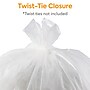 Coastwide Professional™ AccuFit 32 Gallon Trash Bag, 33" x 44", Low Density, 0.9 mil, Clear, 100 Bags/Box (CW57401)~#|#~s1220014_sc7