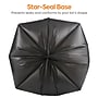 Coastwide Professional™ AccuFit 44 Gallon Trash Bag, 37" x 50", Low Density, 1.3 mil, Black, 100 Bags/Box (CW22752)~#|#~s1220019_sc7