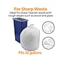 Coastwide Professional™ AccuFit 32 Gallon Trash Bag, 33" x 44", Low Density, 1.1 mil, Clear, 200 Bags/Box (CW22750)~#|#~s1220023_sc7