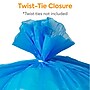 Coastwide Professional™ 40-45 Gallon Recycling Bags, High Density, 19 Mic., Blue, 200 Bags/Box (CW57402)~#|#~s1220027_sc7
