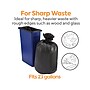 Coastwide Professional™ AccuFit 23 Gallon Trash Bag, 28" x 45", Low Density, 0.9 mil, Black, 200 Bags/Box (CW22932)~#|#~s1220034_sc7