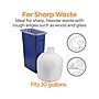 Coastwide Professional™ 20-30 Gallon Trash Bag, 30" x 36", Low Density, 0.65 mil, Clear, 250 Bags/Box (CW22338)~#|#~s1220050_sc7