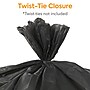 Coastwide Professional™ 30-33 Gallon Trash Bag, 33" x 40", High Density, 22 mic, Black, 200 Bags/Box (CW17969)~#|#~s1220058_sc7