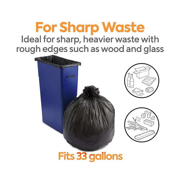 Coastwide Professional™ 30-33 Gallon Trash Bag, 33