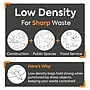 Coastwide Professional™ AccuFit 44 Gallon Trash Bag, 37" x 50", Low Density, 1.3 mil, Clear, 100 Bags/Box (CW25526)~#|#~s1220060_sc7