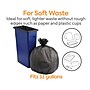 Coastwide Professional™ 30-33 Gallon Trash Bag, 33" x 40", High Density, 22 mic, Black, 200 Bags/Box (CW17969)~#|#~s1220084_sc7