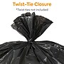 Coastwide Professional™ AccuFit 23 Gallon Trash Bag, 28" x 45", Low Density, 0.9 mil, Black, 200 Bags/Box (CW22932)~#|#~s1220095_sc7