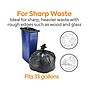 Coastwide Professional™ 30-33 Gallon Trash Bag, 33" x 39", Low Density, 2 mil, Black, 100 Bags/Box (CW57403)~#|#~s1220101_sc7
