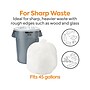 Coastwide Professional™ 40-45 Gallon Trash Bag, 40" x 46", Low Density, 1 mil, Clear, 100 Bags/Box (CW17967)~#|#~s1220124_sc7