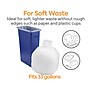 Coastwide Professional™ 30-33 Gallon Trash Bag, 33" x 40", High Density, 12 mic, Natural, 250 Bags/Box (CW18199)~#|#~s1220129_sc7