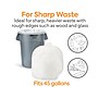 Coastwide Professional™ 40-45 Gallon Trash Bag, 40" x 46", Low Density, 0.74 mil, White, 100 Bags/Box (CW18192)~#|#~s1220222_sc7