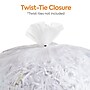 Coastwide Professional™ 10 Gallon Trash Bag, 24" x 24", High Density, 6 mic, Natural, 1000 Bags/Box (CW18195)~#|#~s1220226_sc7