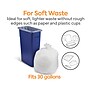 Coastwide Professional™ 20-30 Gallon Trash Bag, 30" x 37", High Density, 10 mic, Natural, 500 Bags/Box (CW18197)~#|#~s1220235_sc7