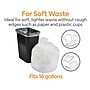 Coastwide Professional™ AccuFit 16 Gallon Trash Bag, 24" x 33", High Density, 6 mic, Natural, 1000 Bags/Box (CW18196)~#|#~s1220239_sc7